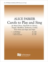 Carols to Play and Sing: In Bethlehem SATB choral sheet music cover